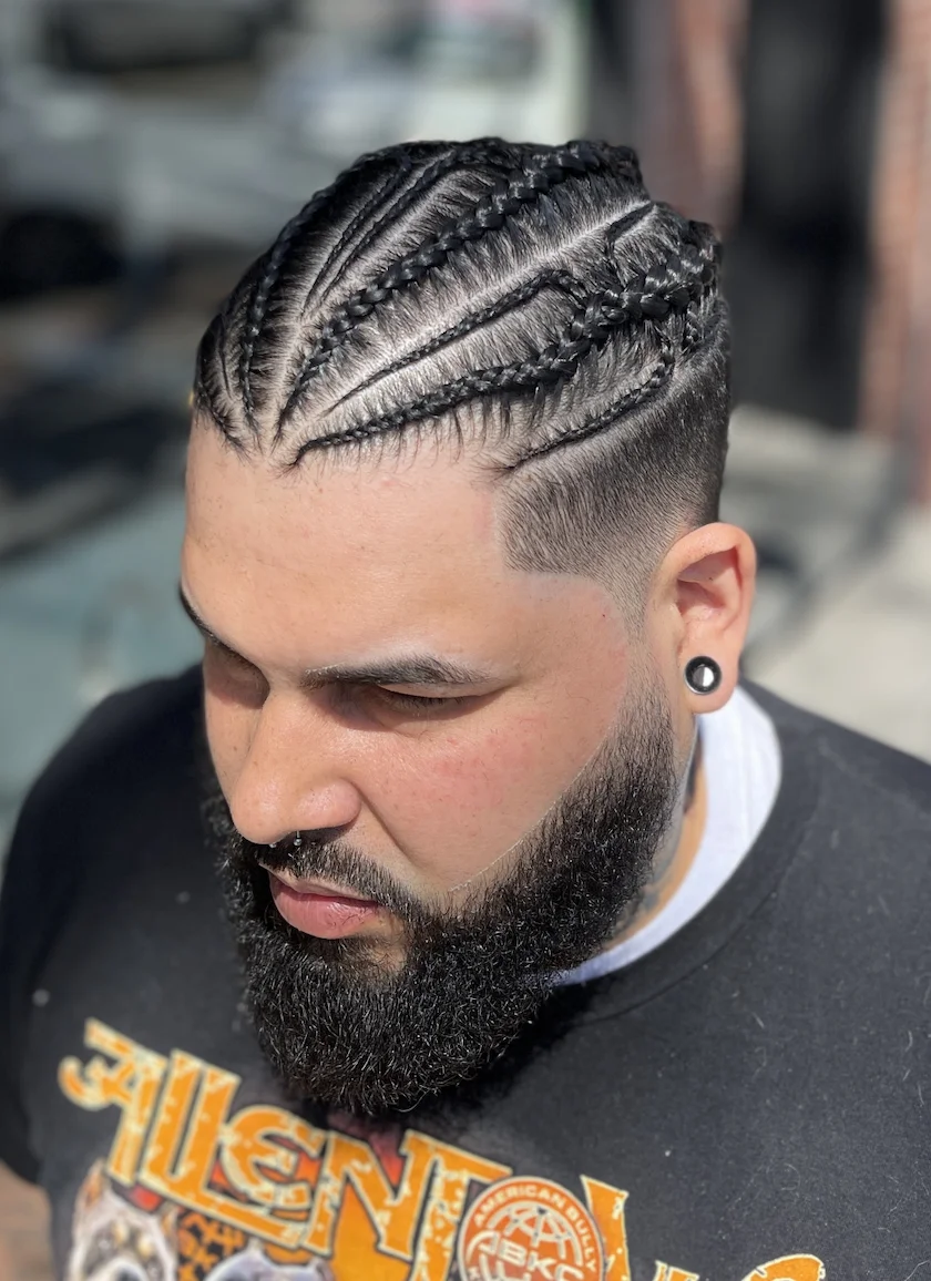 Braided hairstyle from The Kut Shoppe gallery
